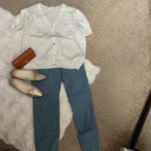 Alfani pants “2pc set” size2 w/ knit top sizesM